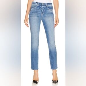 L'AGENCE Harrison High Rise Straight in Alamo